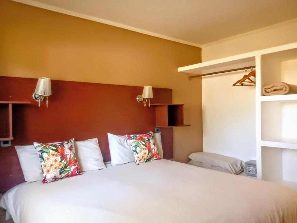 Postel nebo postele na pokoji v ubytování Amanzi Termal Rental