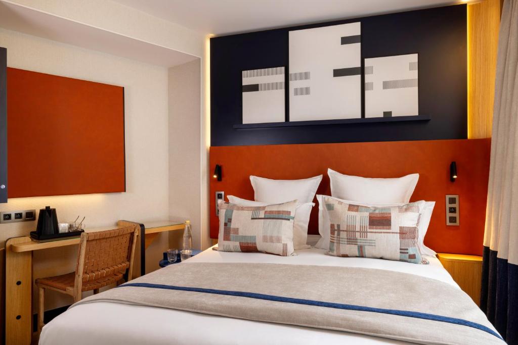 Hôtel Raspail Montparnasse - Resim 25