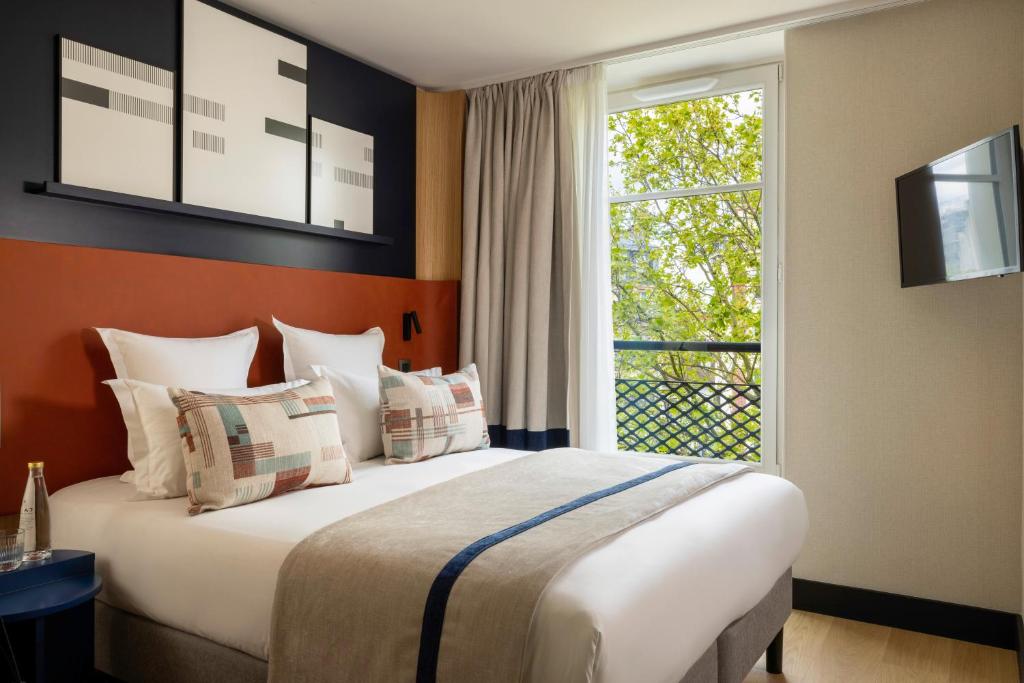 Hôtel Raspail Montparnasse - Resim 3