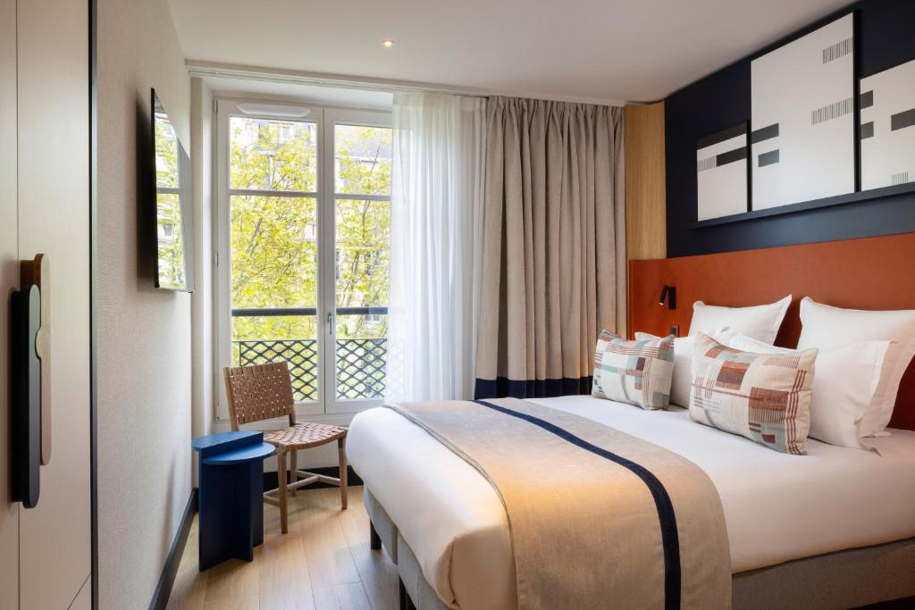 Hôtel Raspail Montparnasse - Resim 1