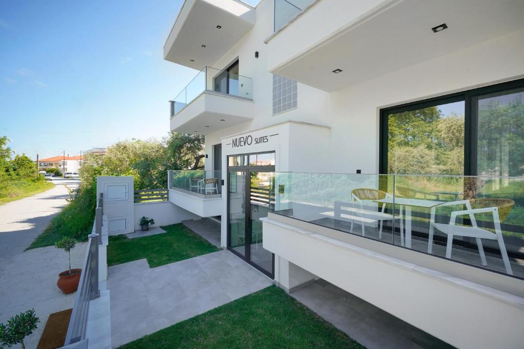 Balkón nebo terasa v ubytování Nuevo Suites