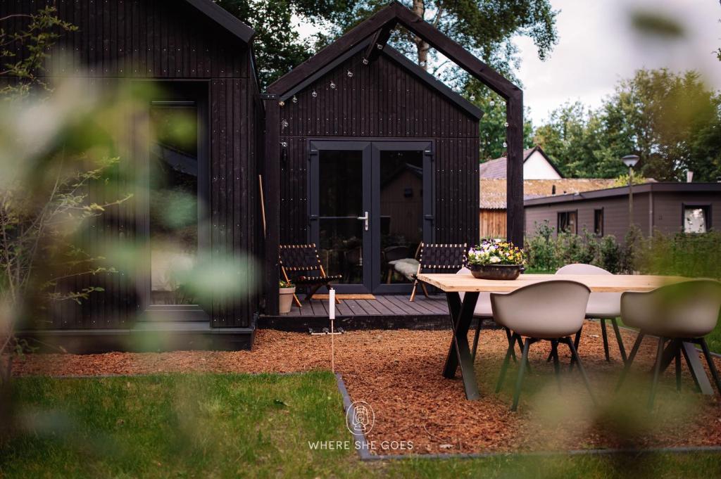 Zahrada ubytování GrØn Tiny House