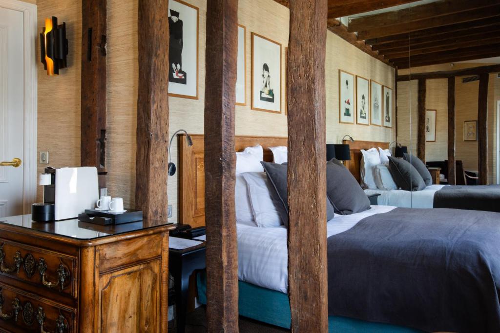 Hôtel Le Relais Saint-Germain - Resim 23