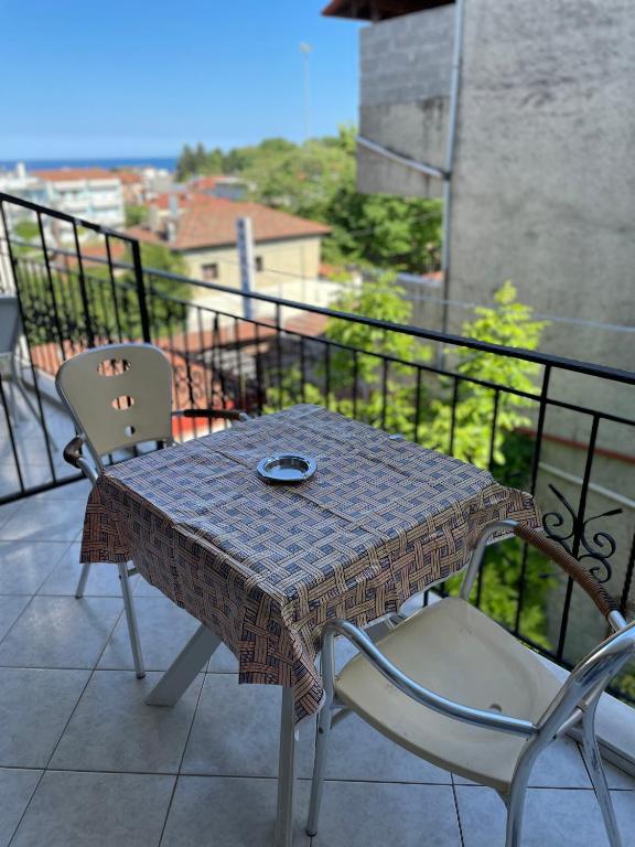 Balkón nebo terasa v ubytování Hotel Evagelia