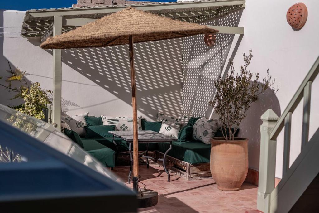Patio nebo venkovní prostory v ubytování Riad Petite Rêverie