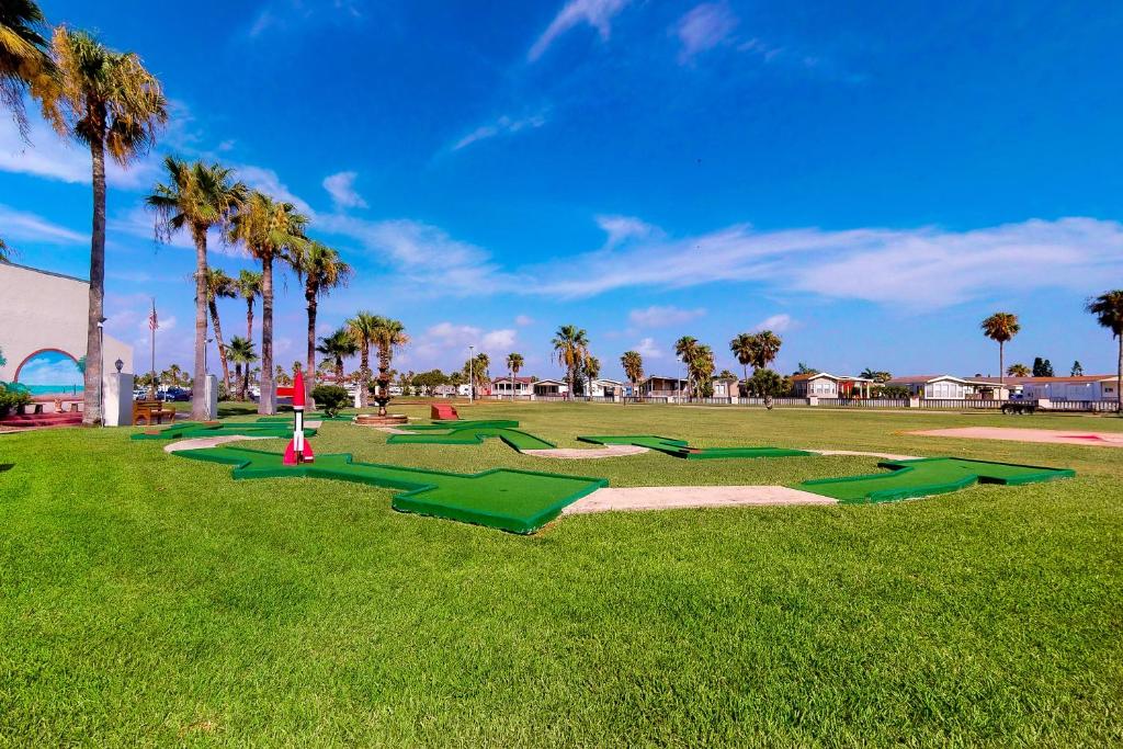 Golf v prázdninového domu nebo okolí
