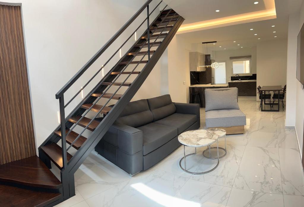 Posezení v ubytování OLGAS LoFT