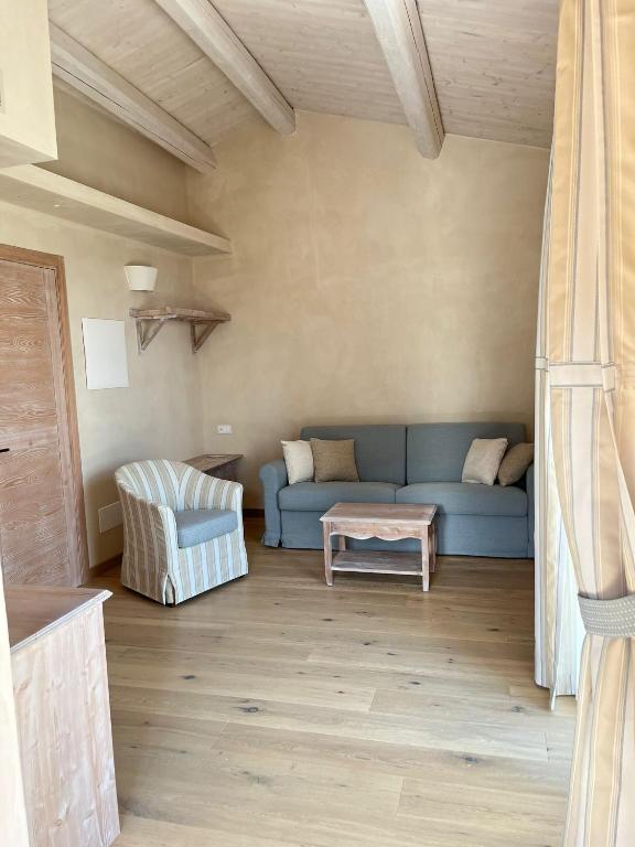 Posezení v ubytování Agriturismo Costa di Faraggiana