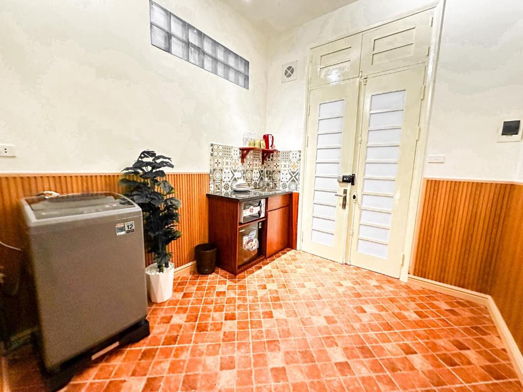 Kuchyň nebo kuchyňský kout v ubytování La Casa Di Dicembre 36B Trần Hưng Đạo