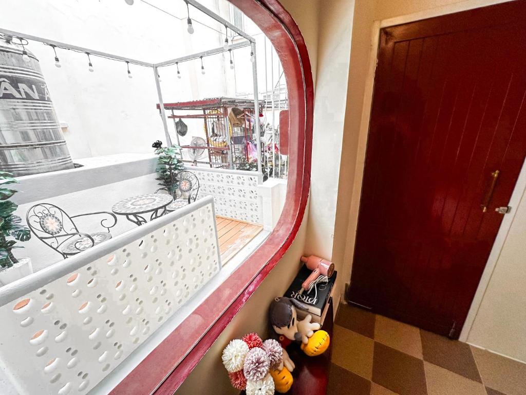 Balkón nebo terasa v ubytování La Casa Di Dicembre 36B Trần Hưng Đạo