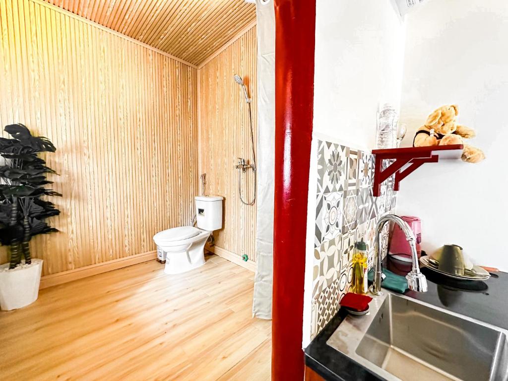 Koupelna v ubytování La Casa Di Dicembre 36B Trần Hưng Đạo