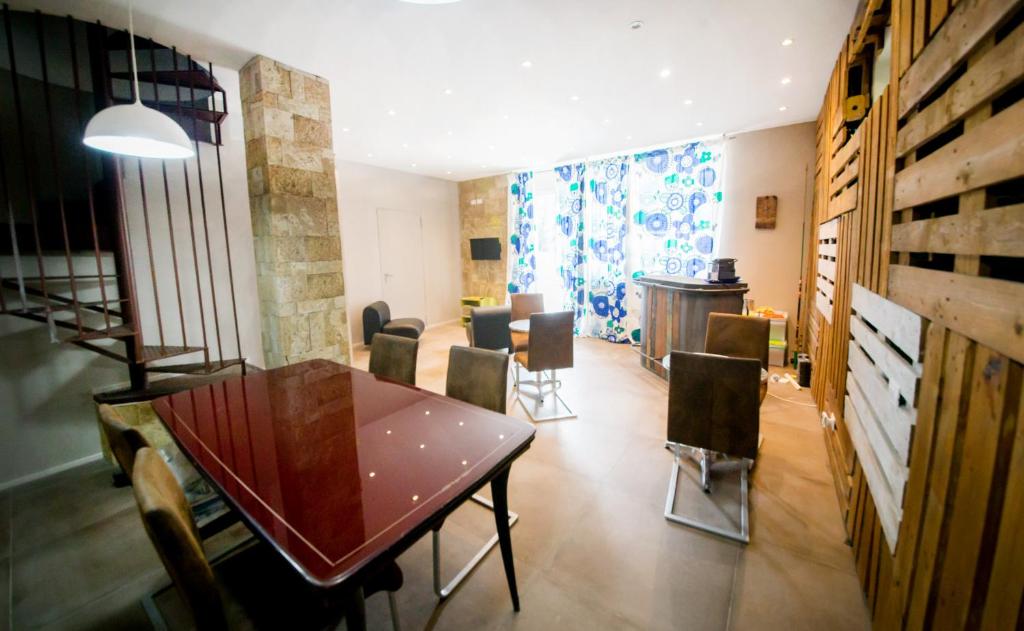 Posezení v ubytování SMILE ACCOMODATION AOSTA