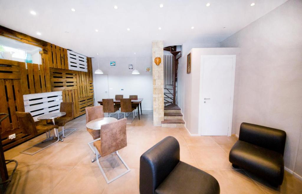 Posezení v ubytování SMILE ACCOMODATION AOSTA