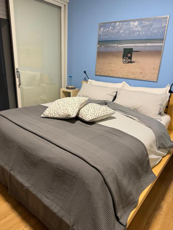 Postel nebo postele na pokoji v ubytování Mi AN HOME