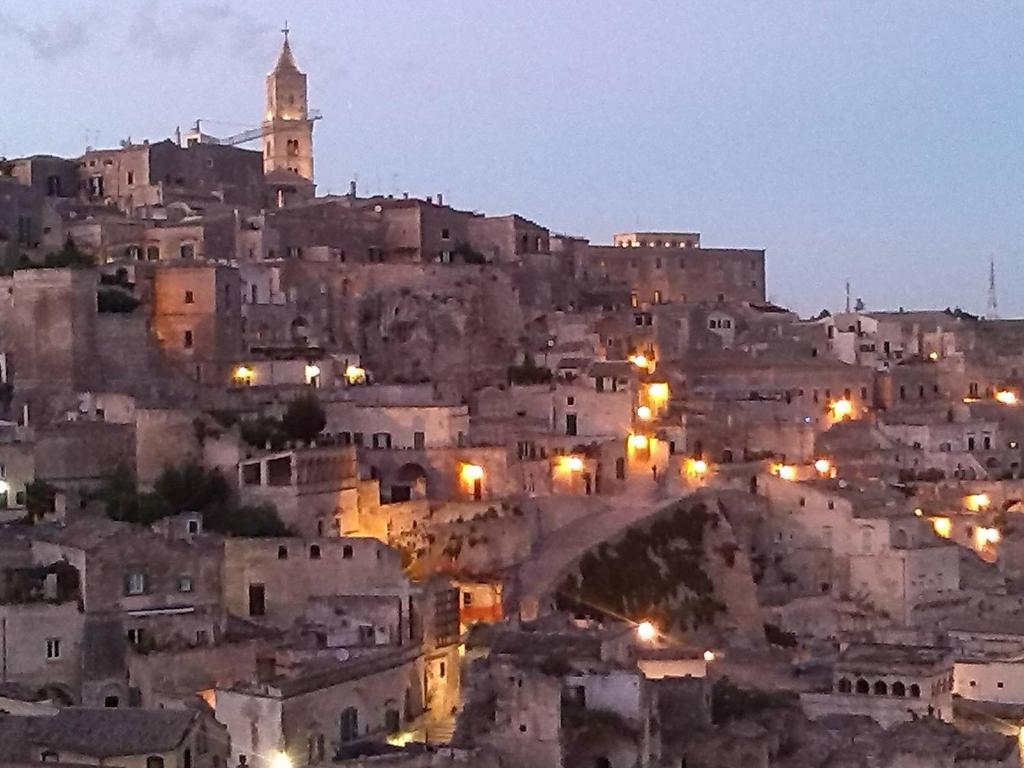Nespecifikovaný výhled na destinaci Matera nebo výhled na město při pohledu z bed and breakfast