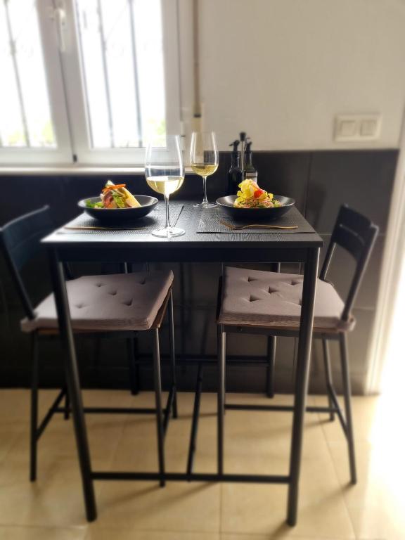 Nápoje v ubytování B&B Casa Blanca Oria