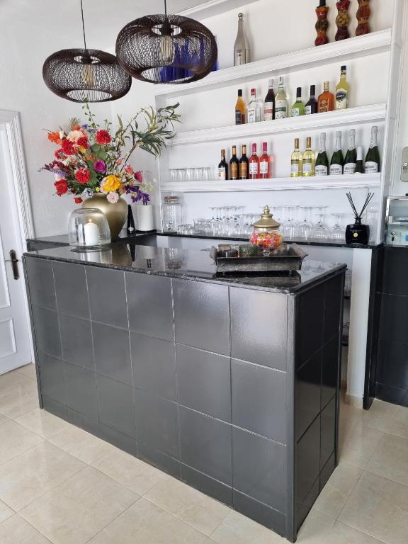 Kuchyň nebo kuchyňský kout v ubytování B&B Casa Blanca Oria