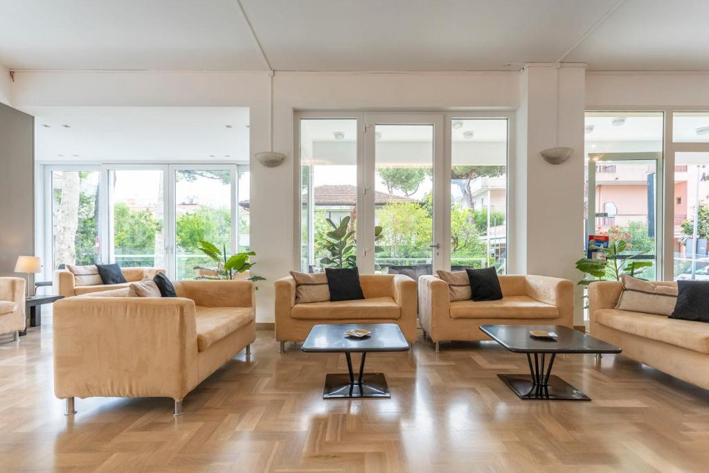 Posezení v ubytování Hotel Cormoran Riccione