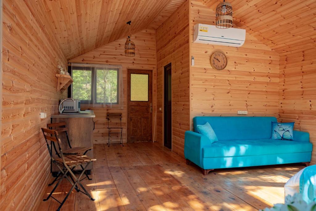 Posezení v ubytování SkyDoor_ცისკარი