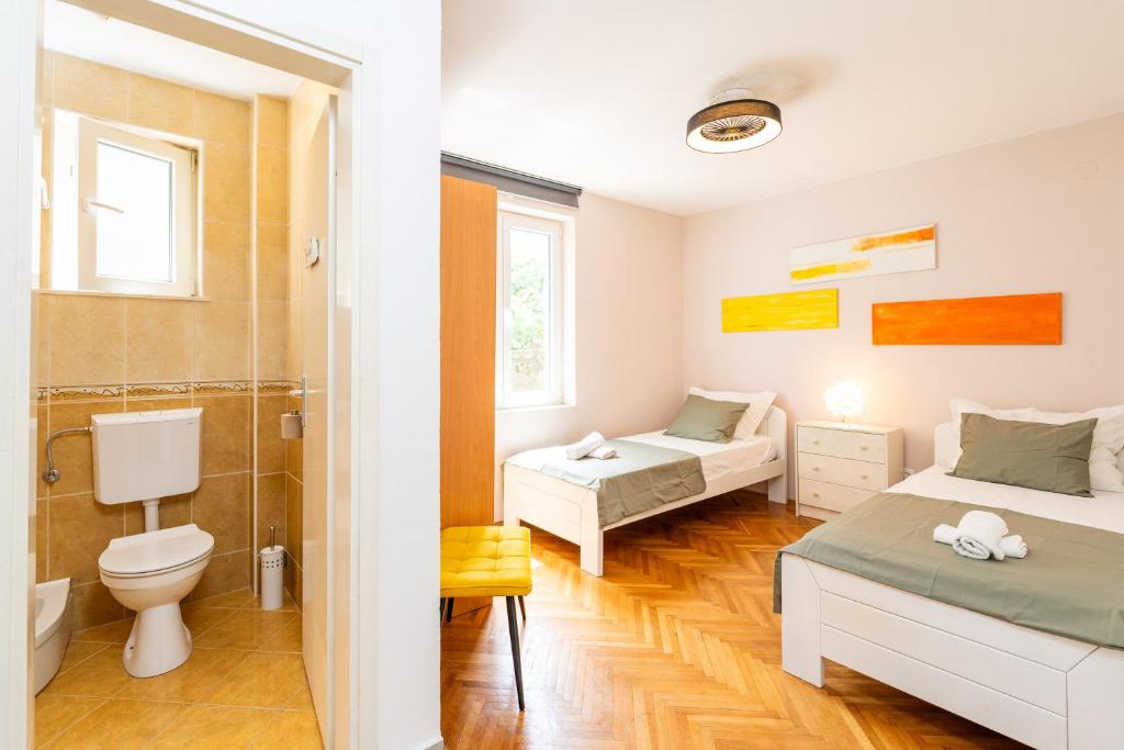 Kúpeľňa v ubytovaní Apartments Marivo Lapad