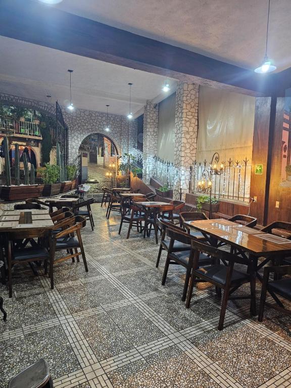 Restaurace v ubytování Hotel Peña Florencia