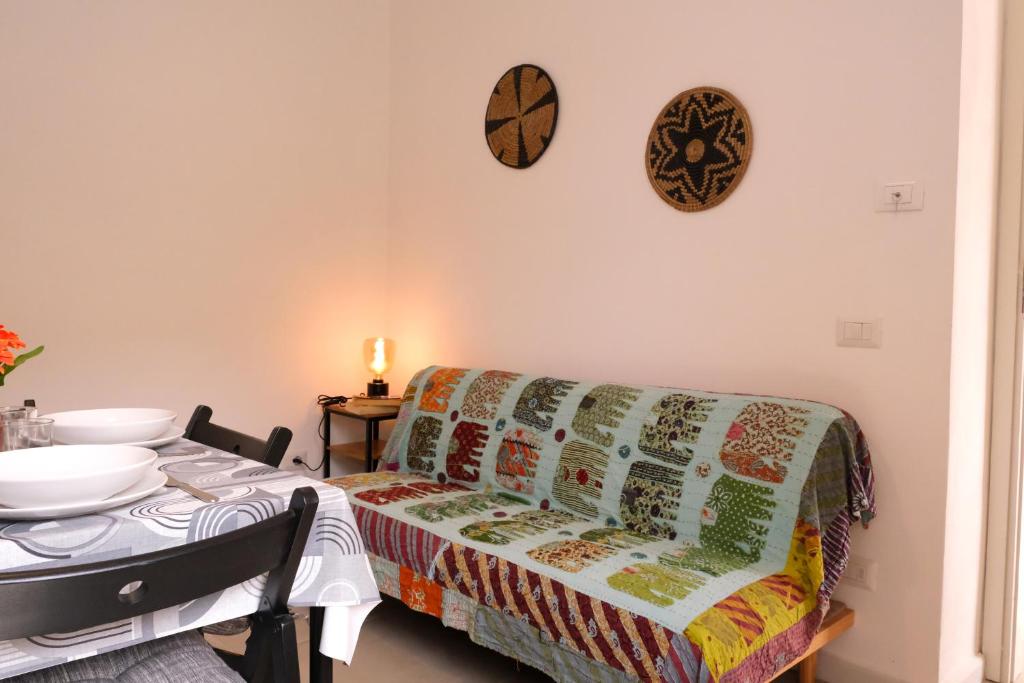 Posezení v ubytování Sunset Beach House Buggerru