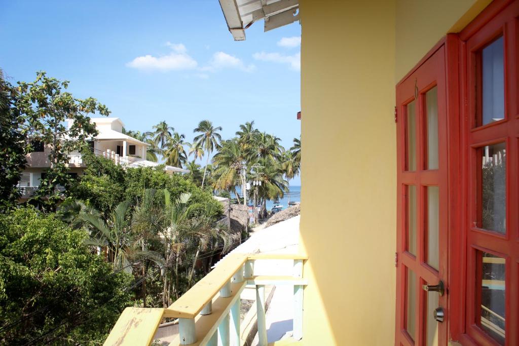 Balkón nebo terasa v ubytování Casa Delfin Guest House