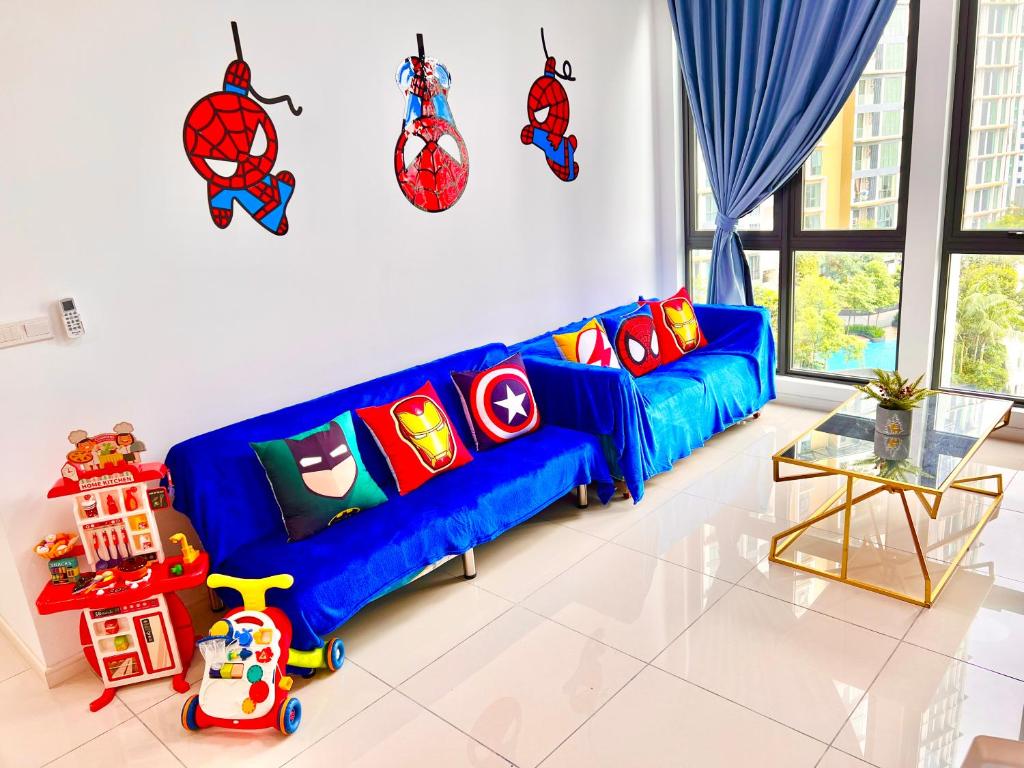 Legoland-Happy Wonder Suite,Elysia-8pax,100MBS - Three-Bedroom Premium Apartment With Resort View