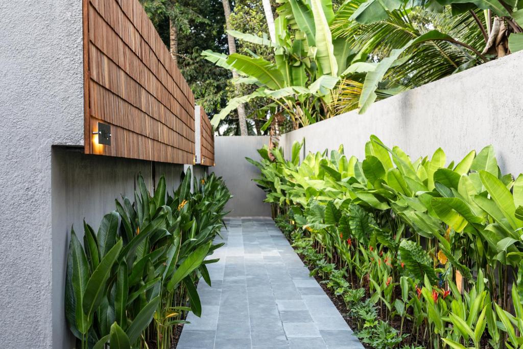 Zahrada ubytování The Clifton Ubud Valley Villas