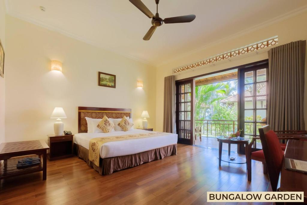 Bungalow Giường Đôi Nhìn Ra Vườn