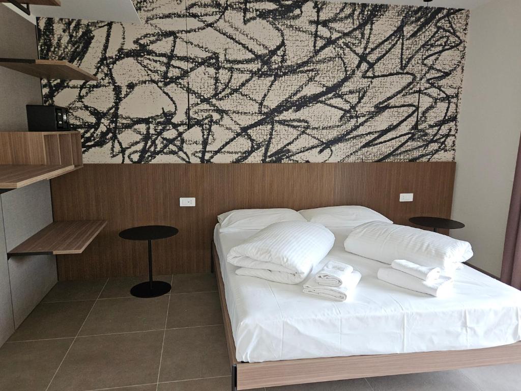Postel nebo postele na pokoji v ubytování Residence Paradise