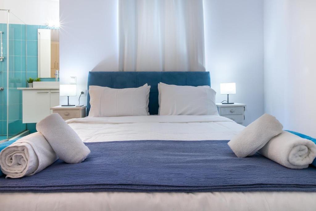 Postel nebo postele na pokoji v ubytování Villa PENELOPE