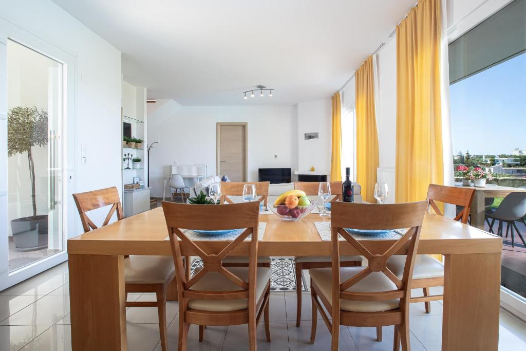 Posezení v ubytování Villa PENELOPE