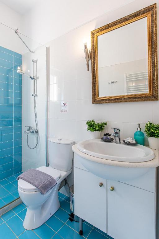 Koupelna v ubytování Villa PENELOPE