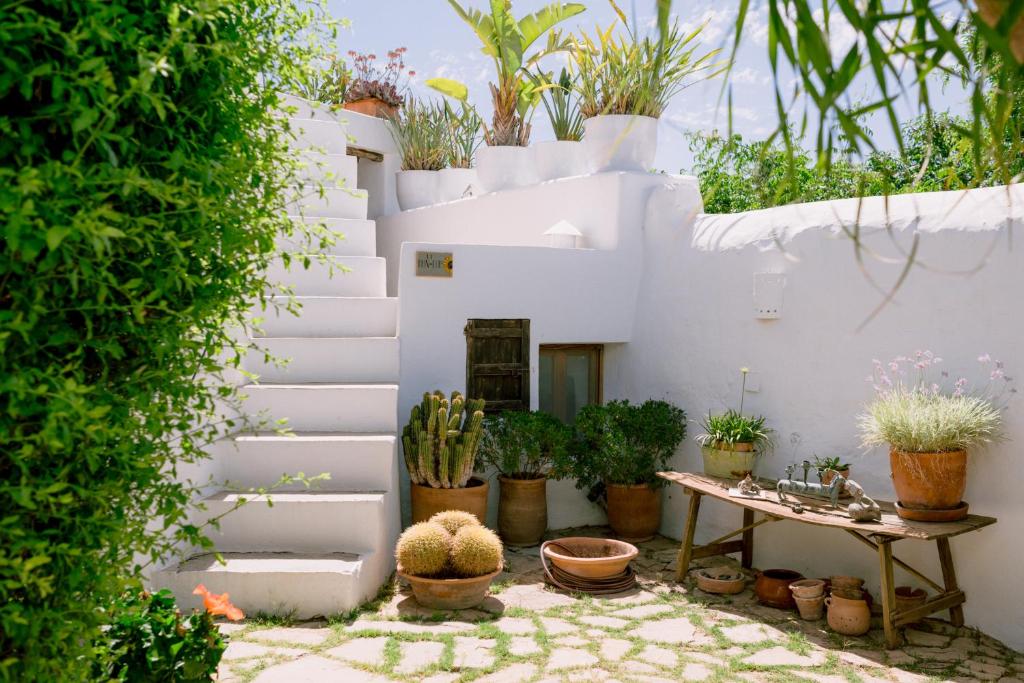 Vonkajšia záhrada v ubytovaní Can Quince Balafia Ibiza Hotel - Turismo de Interior