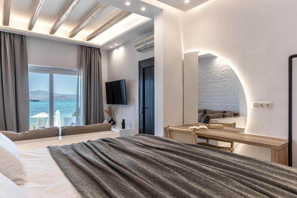 TV a/nebo společenská místnost v ubytování Cactus suite