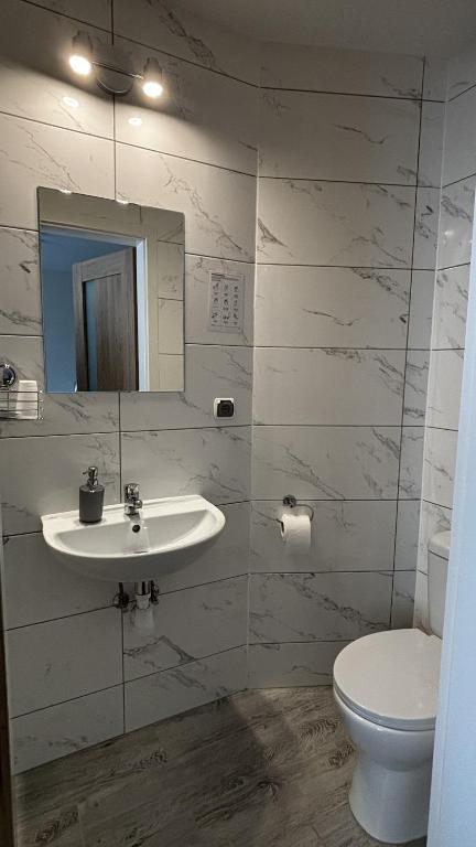 Kúpeľňa v ubytovaní Motel Orion