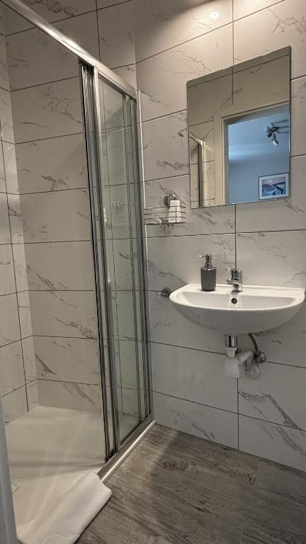 Kúpeľňa v ubytovaní Motel Orion