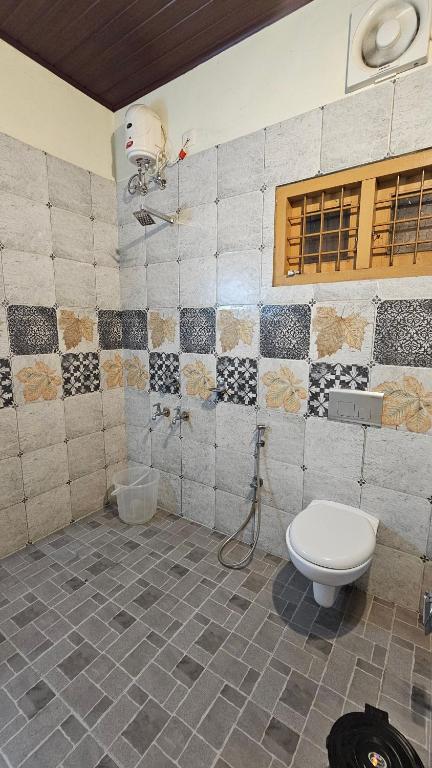 Koupelna v ubytování Casa Marari