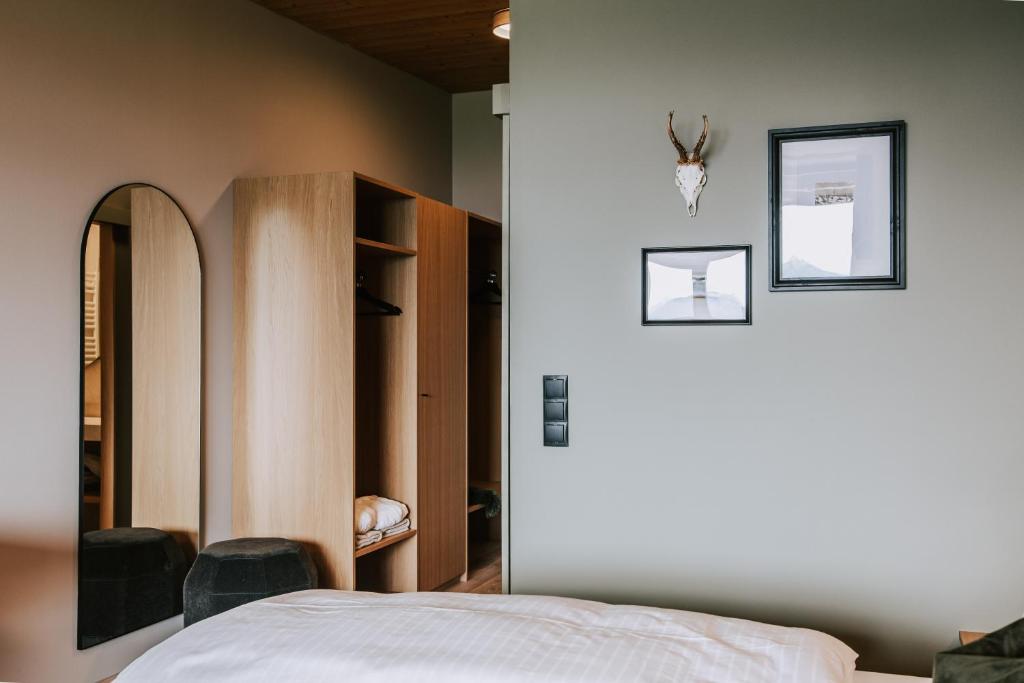 Postel nebo postele na pokoji v ubytování Hotel Marvia