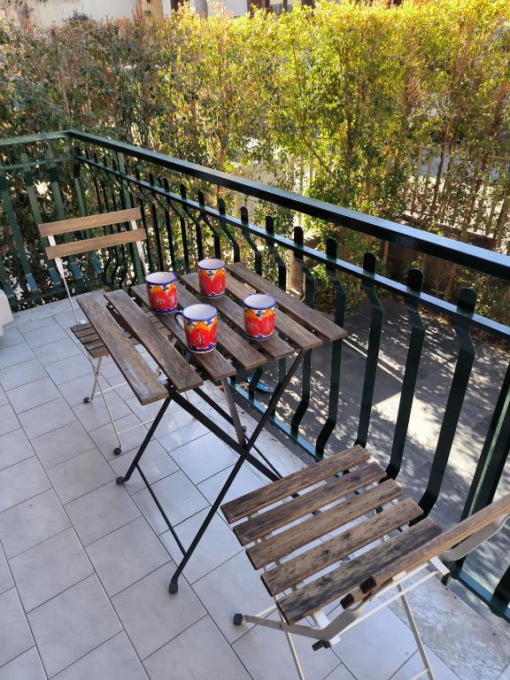 Balkon lub taras w obiekcie Etna Holidays Home SereLeo