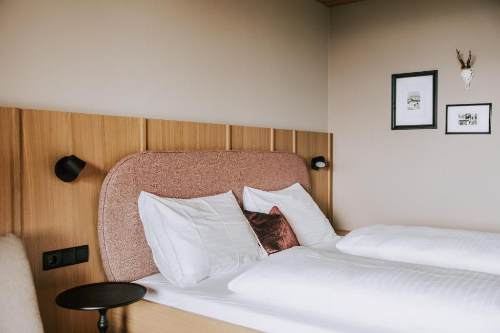 Postel nebo postele na pokoji v ubytování Hotel Marvia
