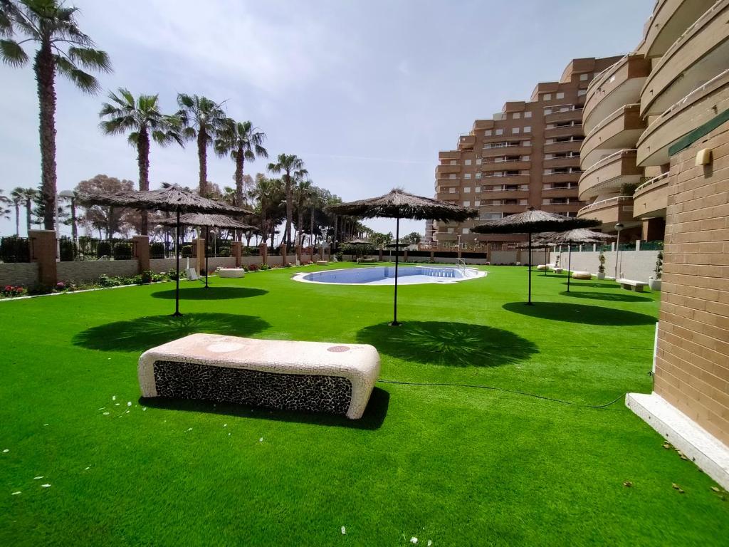 The swimming pool at or close to ACV - Costa Marina I-1ª linea planta 2 sur
