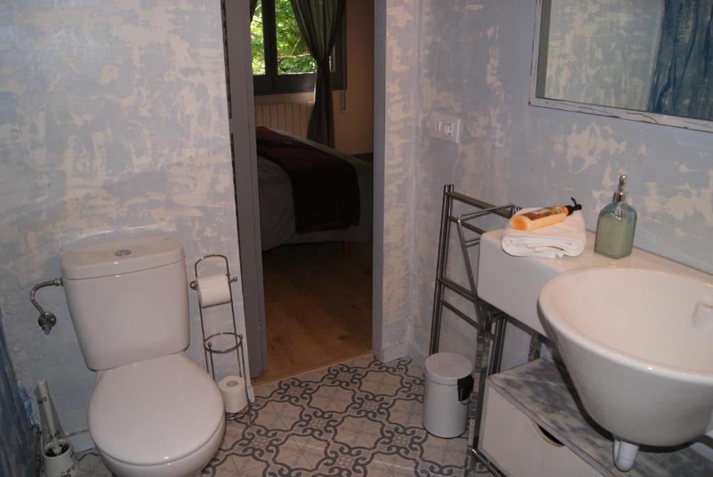 Kúpeľňa v ubytovaní Apartamento con encanto l'Estany 2