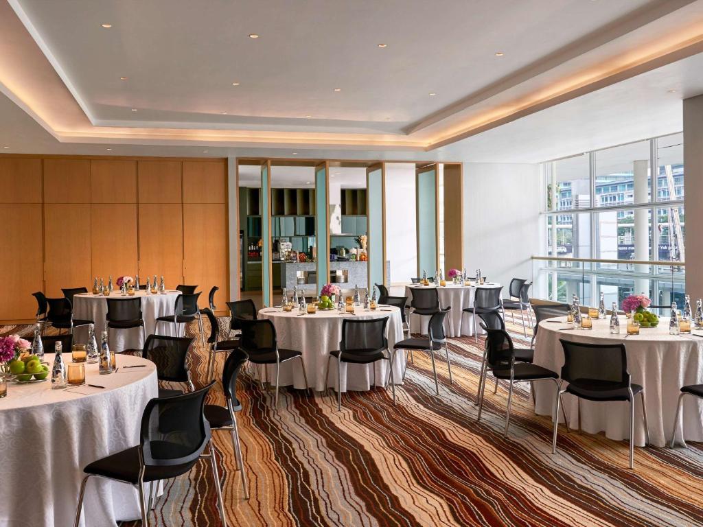 Restaurace v ubytování Pullman Jakarta Indonesia