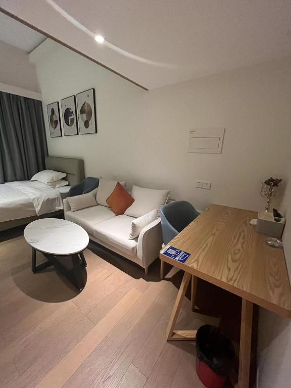 Guangzhou YuXiang Apartment - Guangzhou Pazhou International Convention and Exhibition Center - Salle Jumelle Avec Balcon