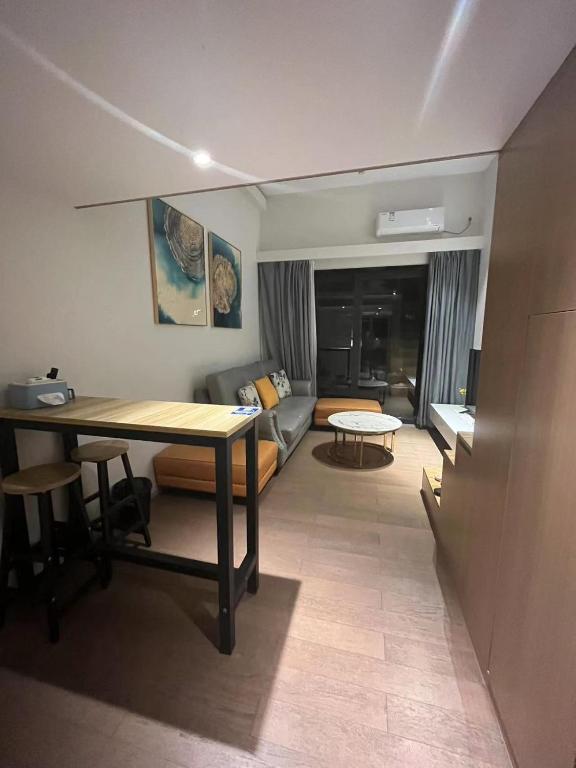 Guangzhou YuXiang Apartment - Guangzhou Pazhou International Convention and Exhibition Center - Chambre Double Avec Balcon