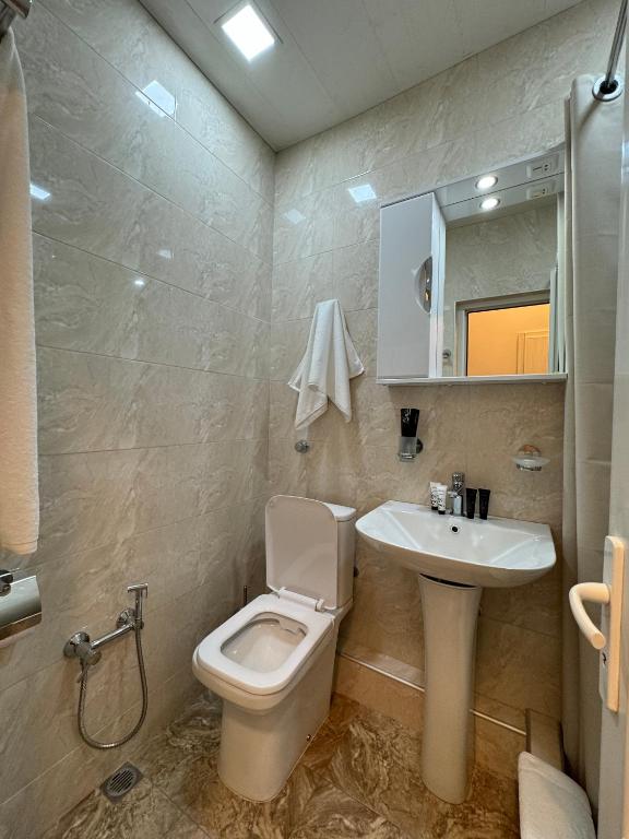 Koupelna v ubytování Centroom boutique hotel