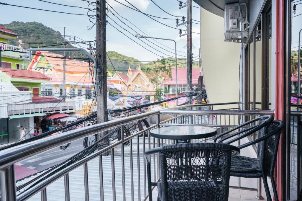 Balkón nebo terasa v ubytování Fora Boutique Hotel