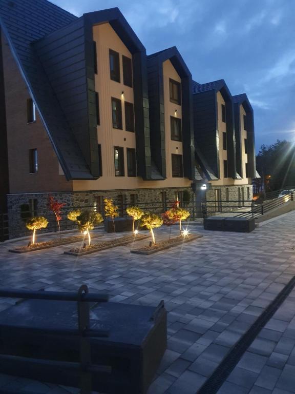 Budova, kde se apartmán nachází